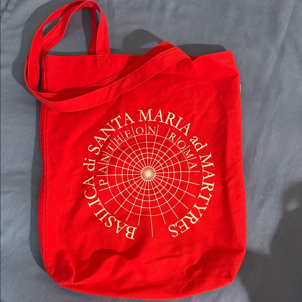 Red Basilica di Santa Maria Tote Bag